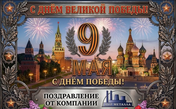 Металлобаза мир металла тольятти поздравляет с днем победы